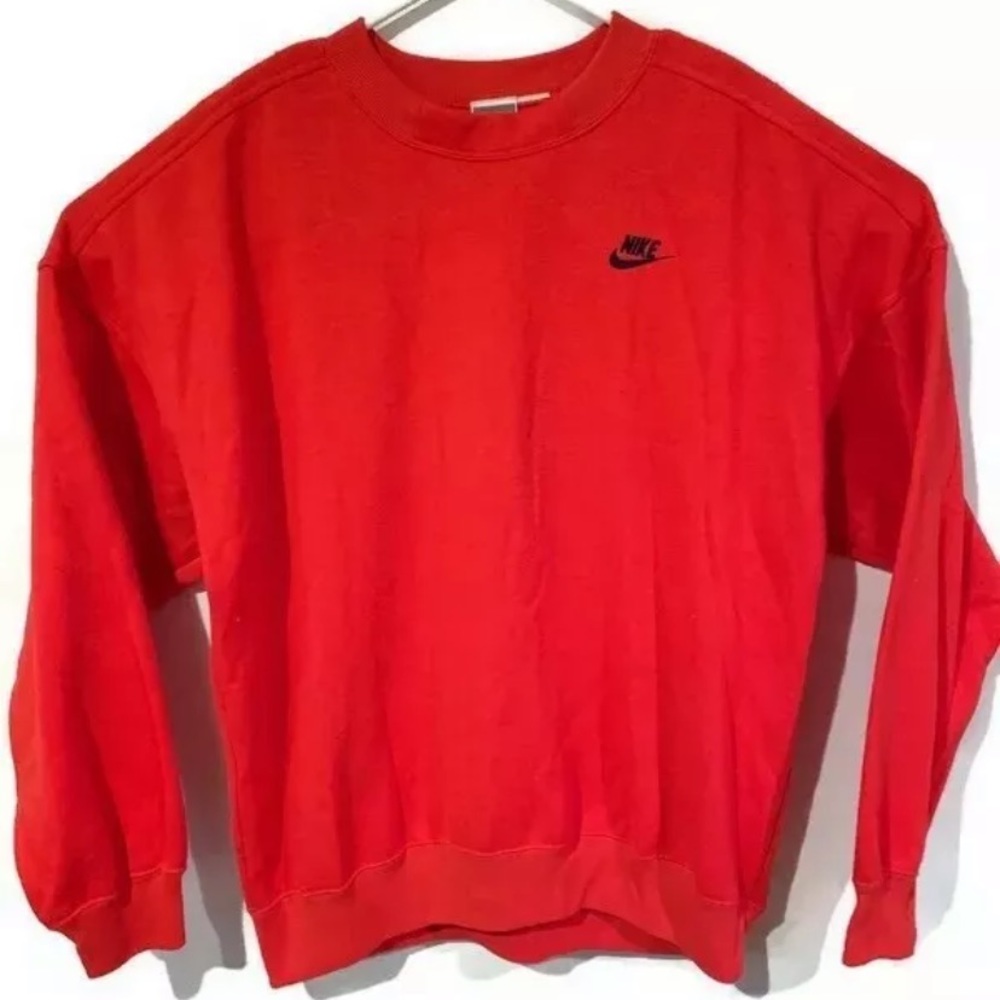 Vintage 90s Nike Spell Out Swoosh crewneck sweater
